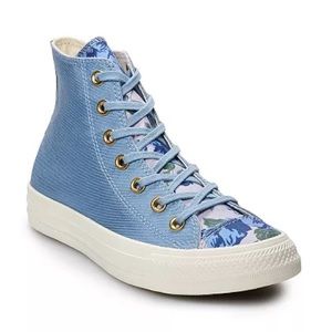Women's Converse Floral High Top Shoes (Size10, EU41.5)